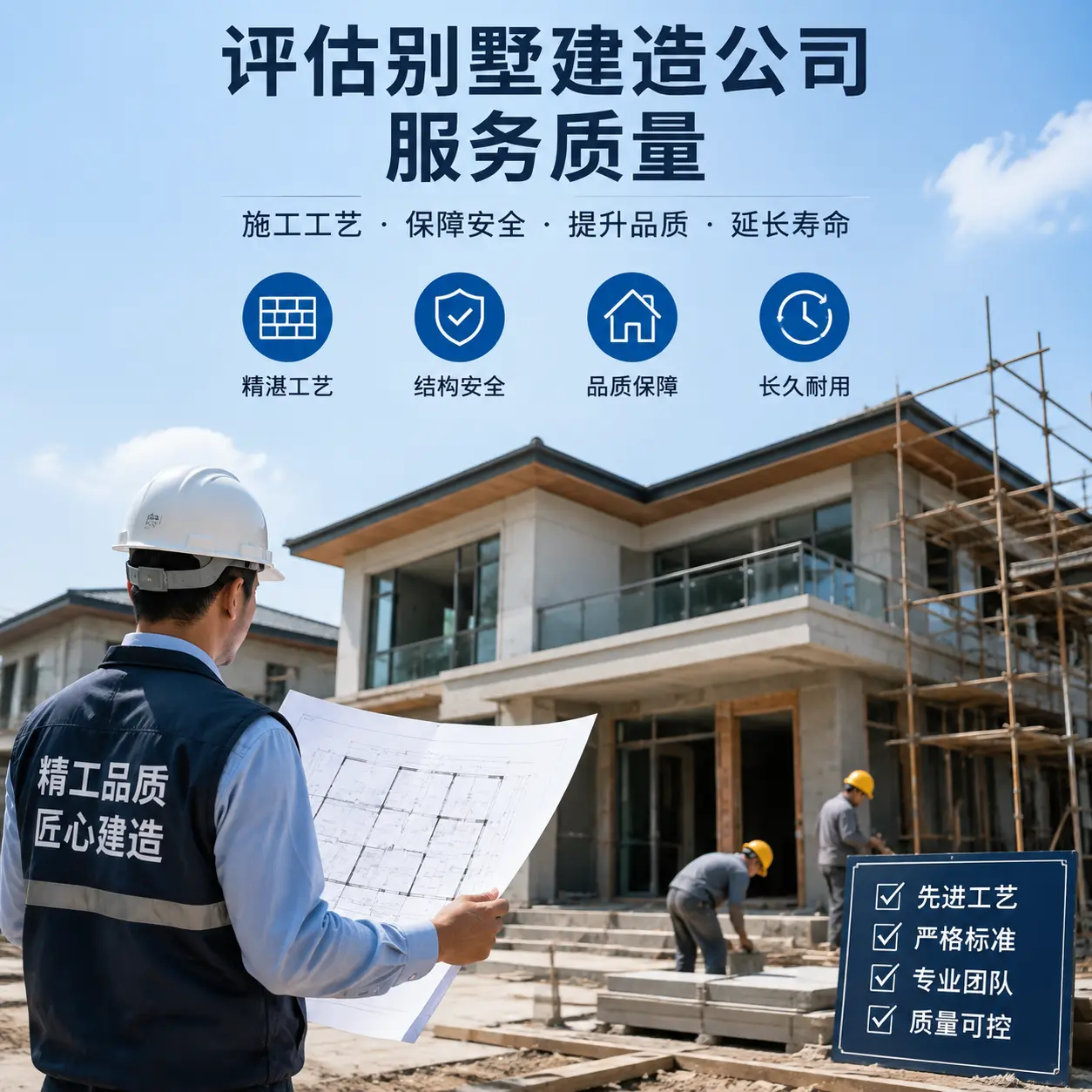 如何评估 安顺 别墅建造公司的服务质量？