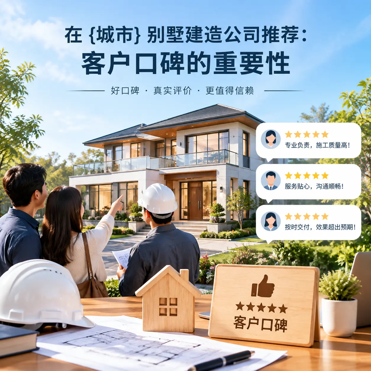 在 安顺 别墅建造公司推荐：客户口碑的重要性
