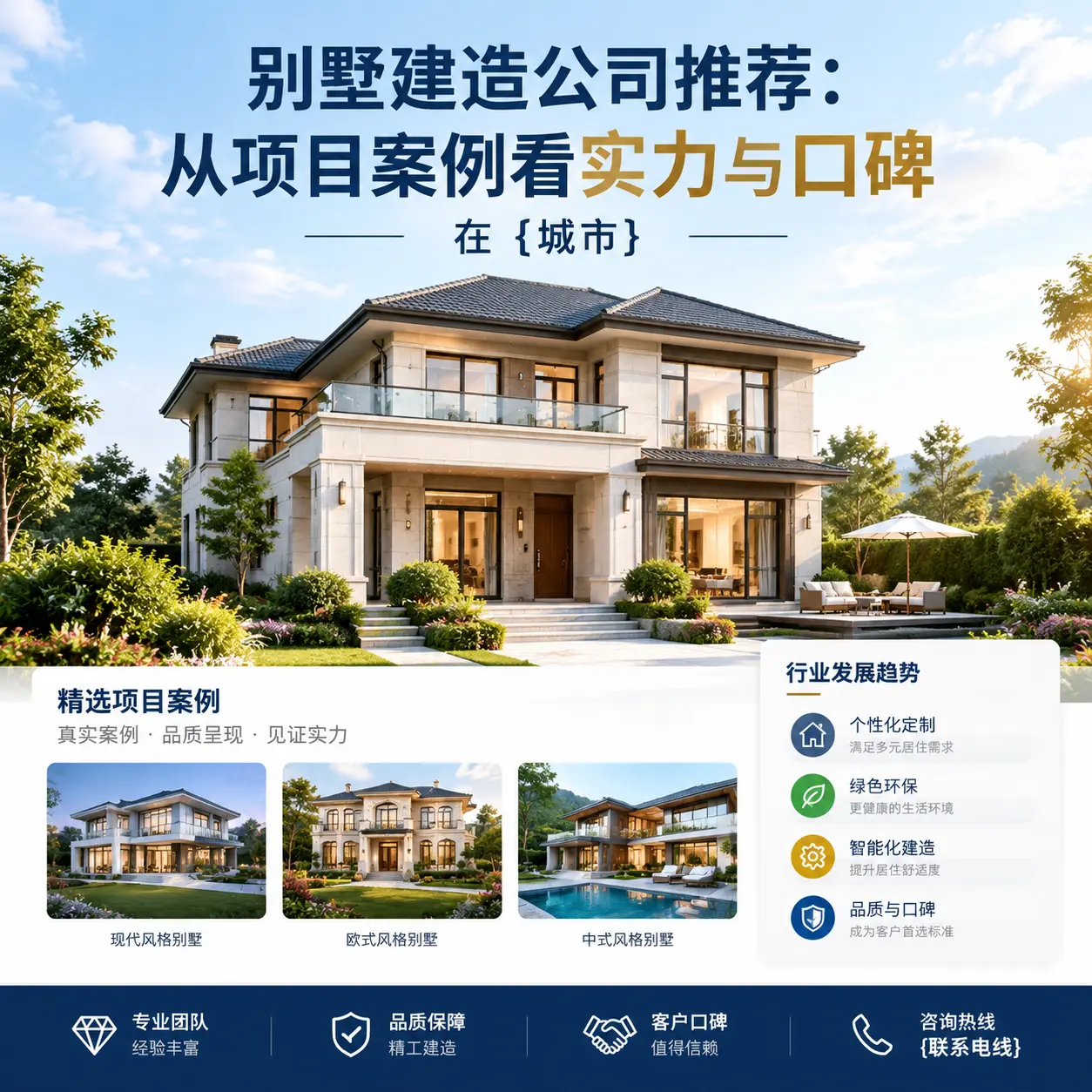 别墅建造公司推荐:从项目案例看实力与口碑在 安顺